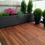 Drevené balkónové parkety GUMI - 1 m2