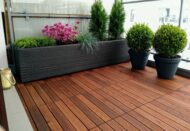 Drevené balkónové parkety GUMI - 1 m2