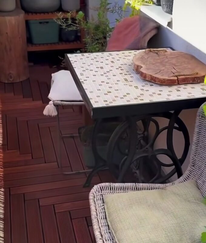 Balkón s podlahou GUMIdeck