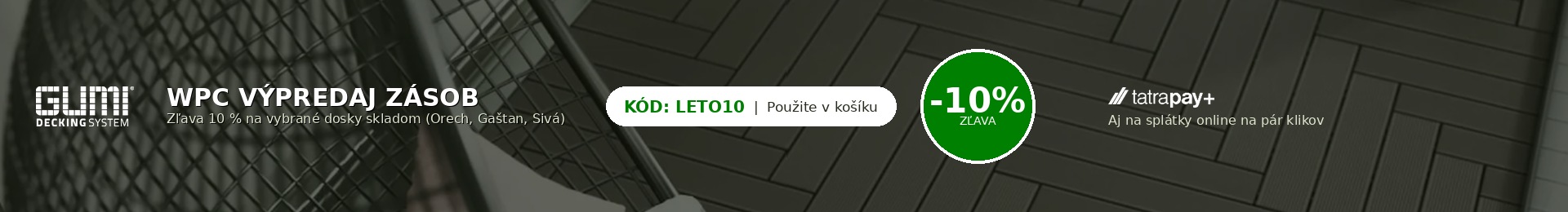 GUMIdeck_Výpredaj WPC